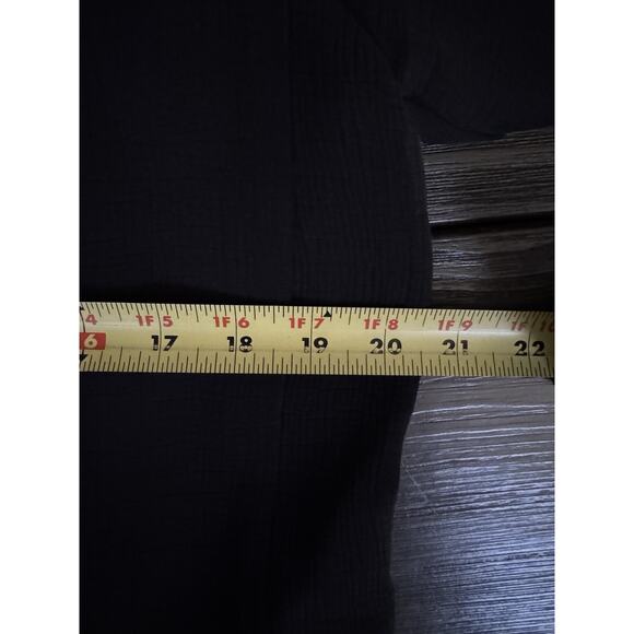 Eileen Fisher Women's Minimalist Silk Rayon Relaxed Blazer Jacket Black Size L - Picture 6 of 8